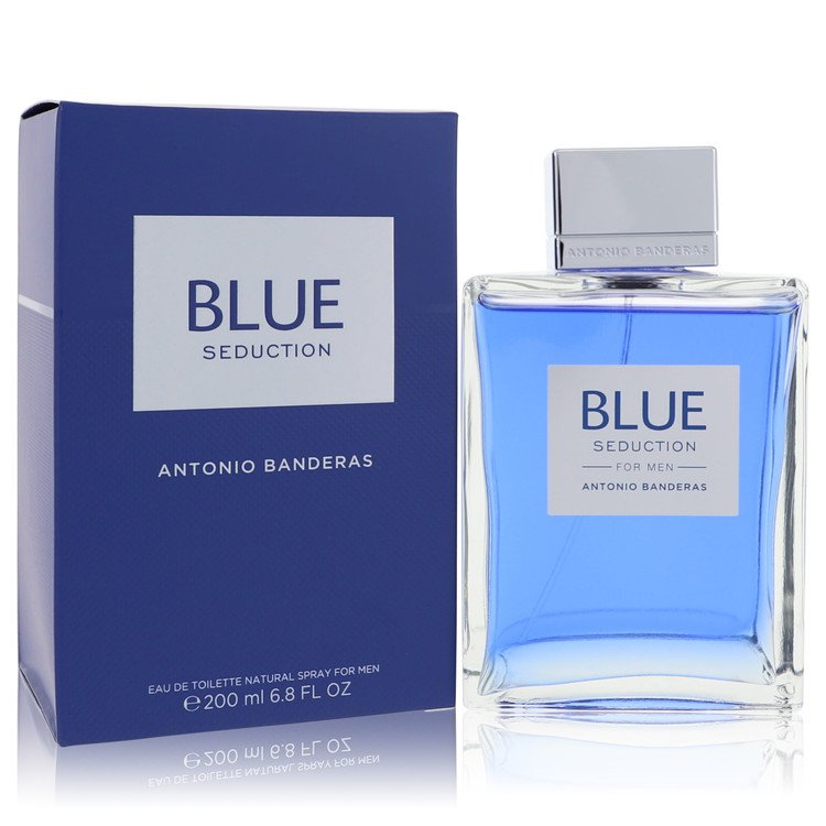Antonio Banderas Blue Seduction Eau De Toilette Spray for Men, 3.4 oz / 100 ml The Fragrance Avenue