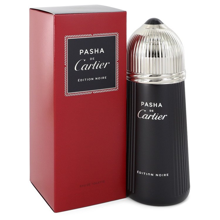 Cartier Pasha De Cartier Noire Eau De Toilette Spray for Men 3.4 oz / 100 ml The Fragrance Avenue