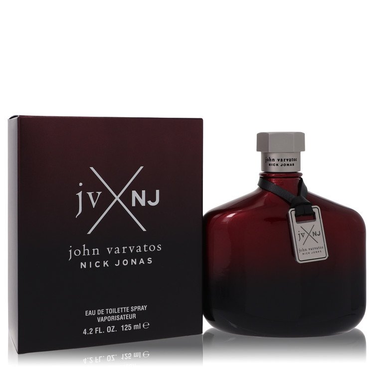John Varvatos Nick Jonas JV x NJ Eau de Toilette Spray 4.2 oz / 125 ml Red Edition The Fragrance Avenue