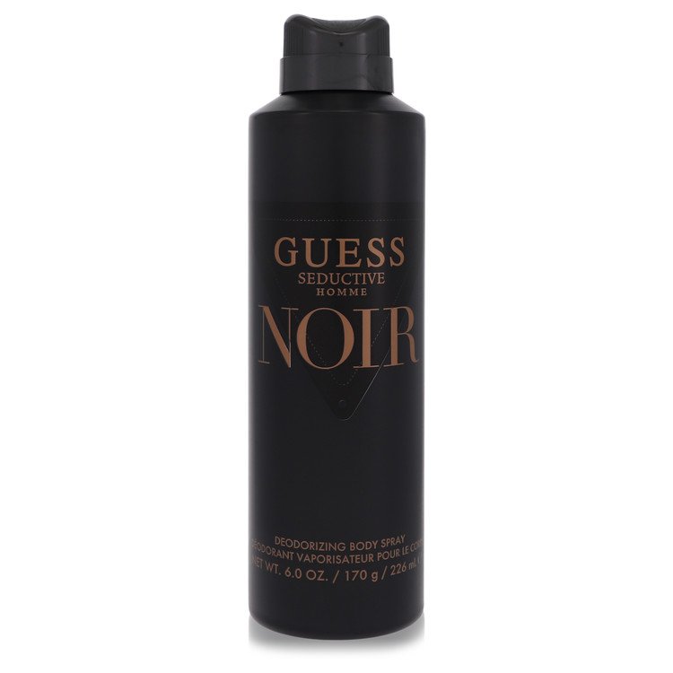 Guess Seductive Homme Noir by Guess Body Spray 6 oz / 177 ml for Men The Fragrance Avenue