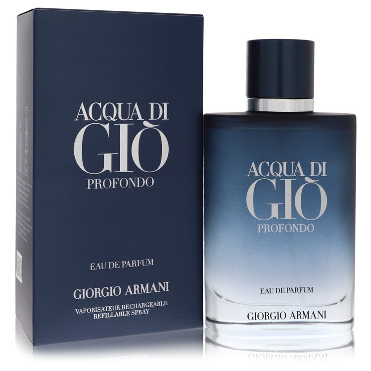 Giorgio Armani Acqua Di Gio Profondo Eau de Parfum Spray 3.3 oz / 100 ml for Men The Fragrance Avenue