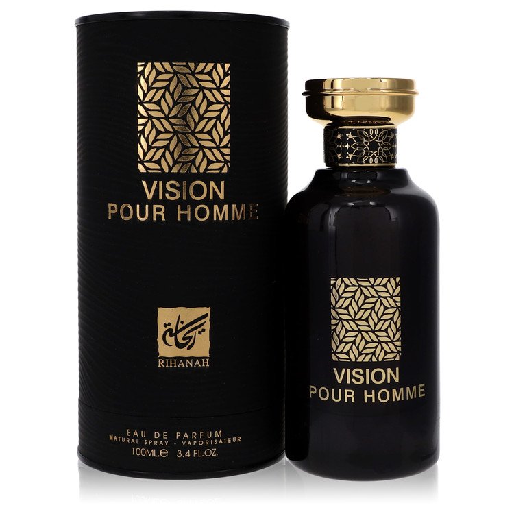 Rihanah Vision Eau De Parfum Spray for Men 3.4 oz / 100 ml The Fragrance Avenue