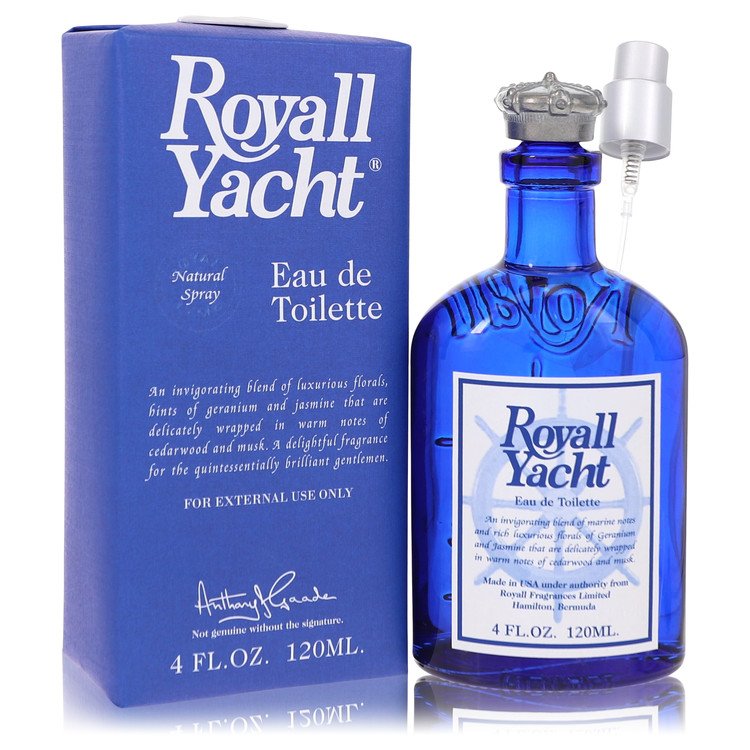 Royall Yacht Eau De Toilette Spray for Men by Royall Fragrances – 4 oz / 118 ml