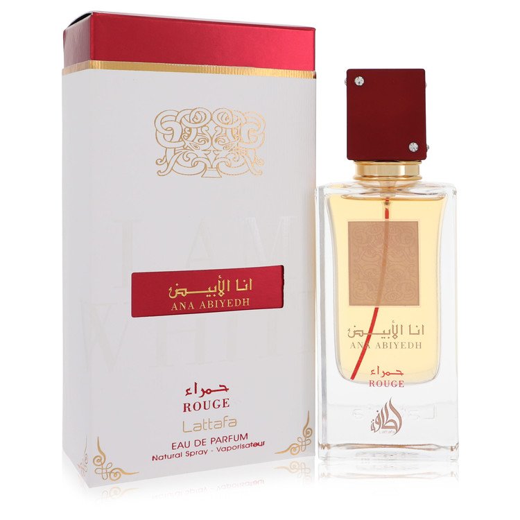 Lattafa Ana Abiyedh I Am White Rouge Unisex Eau de Parfum Spray 2 oz / 60 ml The Fragrance Avenue
