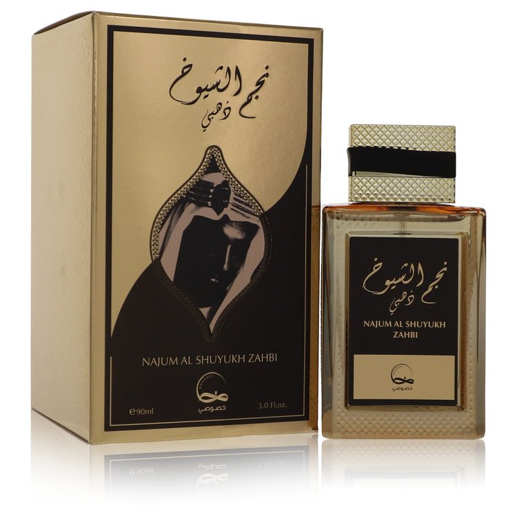 Khususi Najum Al Shuyukh Zahbi Eau De Parfum Spray 3 oz / 90 ml for Men The Fragrance Avenue