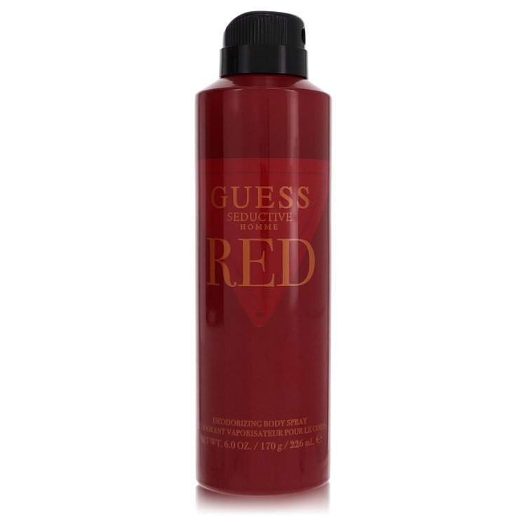 Guess Seductive Homme Red Body Spray 6 oz / 177 ml for Men by Guess The Fragrance Avenue