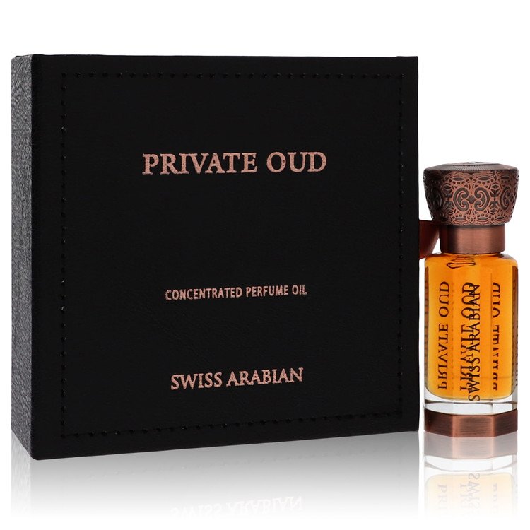 Swiss Arabian Private Oud Concentrated Unisex Perfume Oil, 0.4 oz (12 ml) The Fragrance Avenue