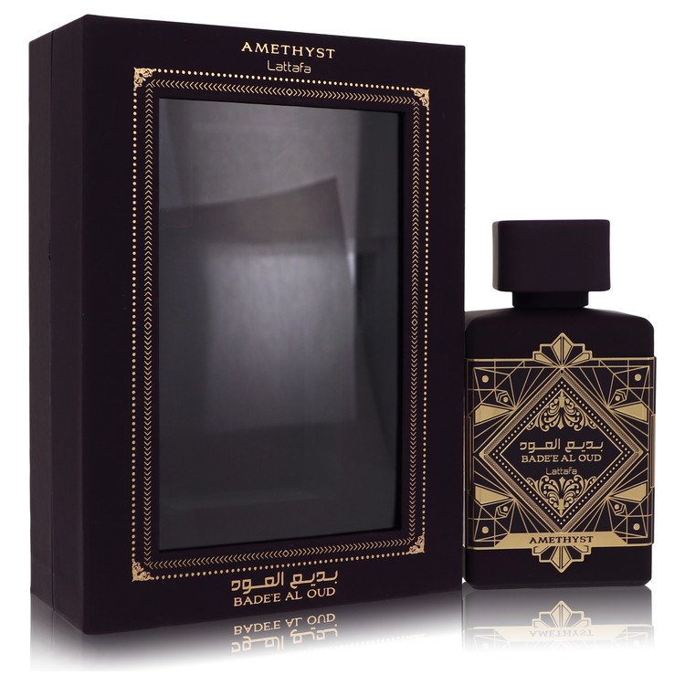 Lattafa Badee Al Oud Amethyst Unisex Eau De Parfum Spray 3.4 oz / 100 ml The Fragrance Avenue