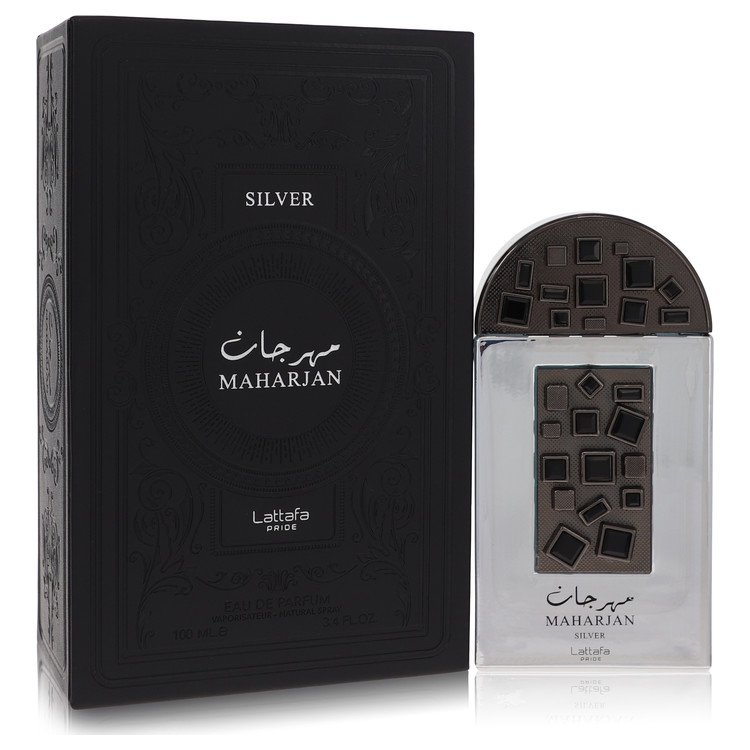 Lattafa Pride Maharjan Silver Unisex Eau De Parfum Spray 3.4 oz / 100 ml The Fragrance Avenue