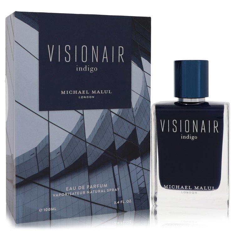 Michael Malul Visionair Indigo Eau de Parfum Spray 3.4 oz / 100 ml for Men The Fragrance Avenue