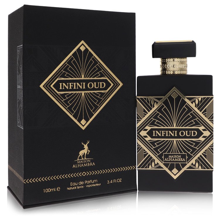 Maison Alhambra Infini Oud Unisex Eau de Parfum Spray 3.4 oz / 100 ml The Fragrance Avenue