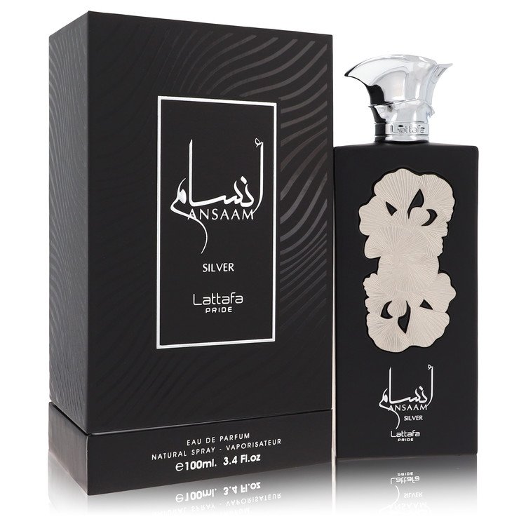 Lattafa Pride Ansaam Silver Unisex Eau De Parfum Spray 3.4 oz / 100 ml The Fragrance Avenue