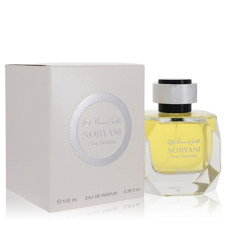 Rasasi Soryani Eau de Parfum Spray for Men, 3.38 oz (100 ml) The Fragrance Avenue