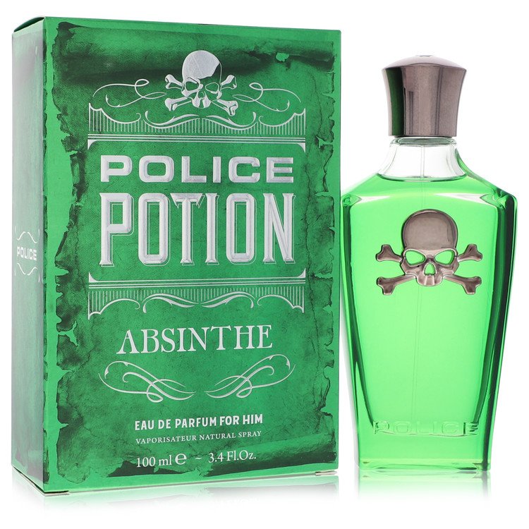 Police Potion Absinthe Eau De Parfum Spray 3.4 oz / 100 ml for Men The Fragrance Avenue
