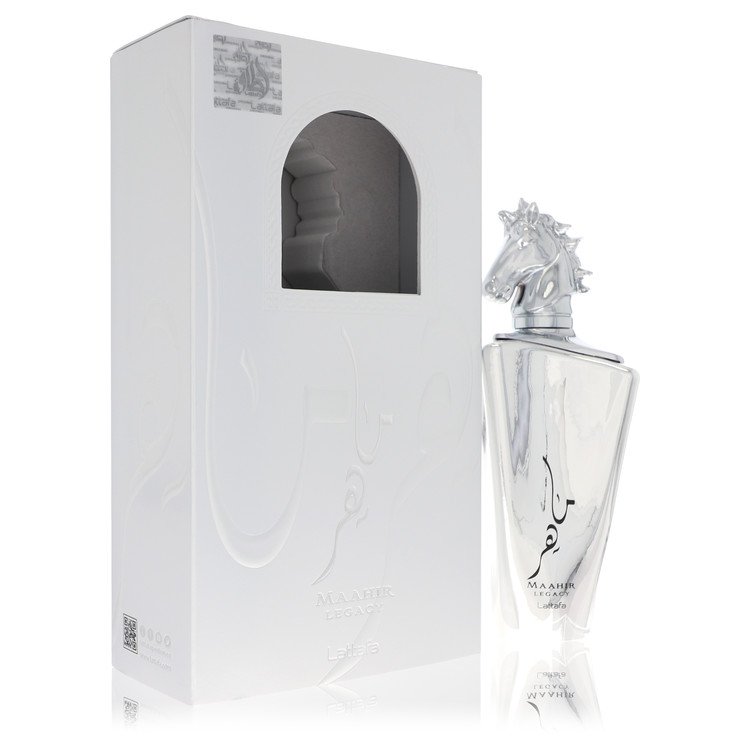 Lattafa Maahir Legacy Eau De Parfum Spray 3.4 oz (100 ml) for Men The Fragrance Avenue