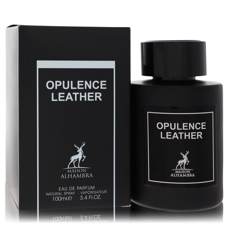 Maison Alhambra Opulence Leather Eau De Parfum Spray 3.4 oz/100 ml for Men The Fragrance Avenue