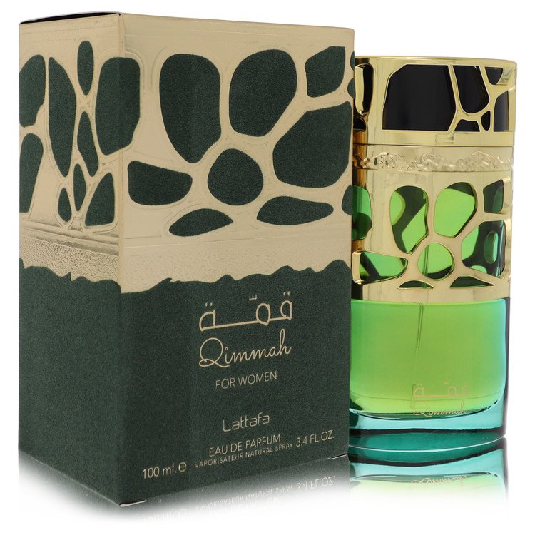 Lattafa Qimmah Eau de Parfum Spray for Women, 3.4 oz / 100 ml The Fragrance Avenue