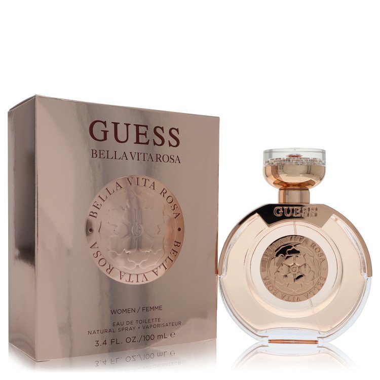 Guess Bella Vita Rosa Eau De Toilette Spray 3.4 oz (100 ml) for Women The Fragrance Avenue