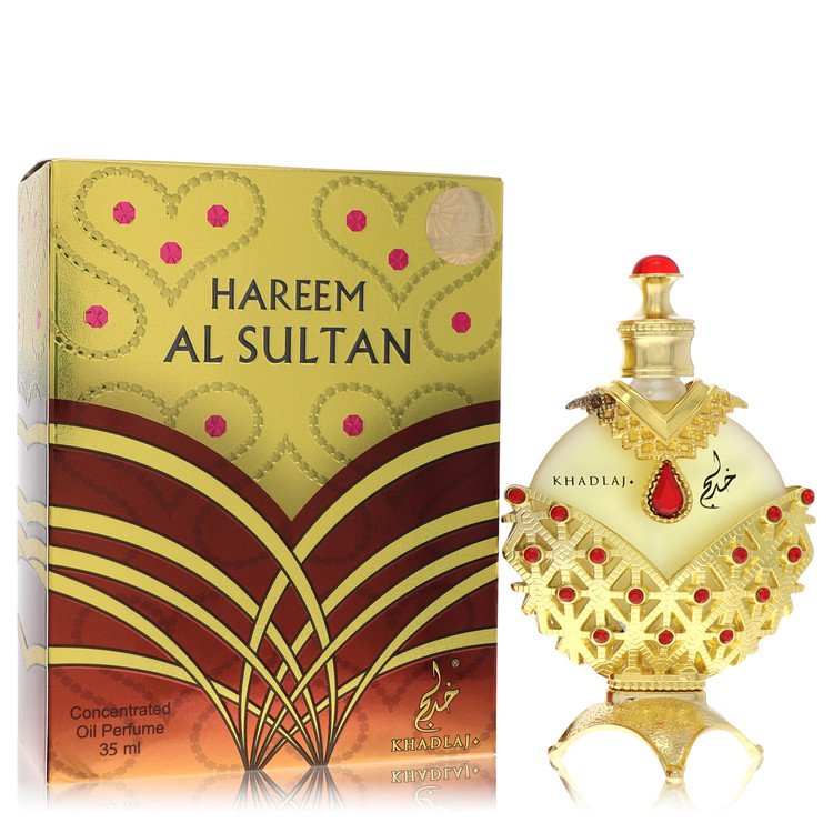 Khadlaj Hareem Al Sultan Gold Concentrated Perfume Oil for Women 1.18 oz/35 ml The Fragrance Avenue