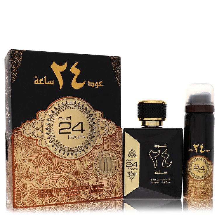 Al Zaafaran Oud 24 Hours Unisex Eau De Parfum Spray 3.4 oz (100 ml) The Fragrance Avenue