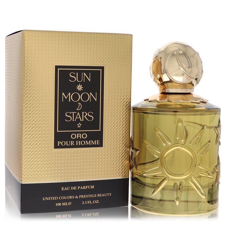 Karl Lagerfeld Sun Moon Stars Gold Eau De Parfum Spray 3.3 oz / 100 ml for Men The Fragrance Avenue