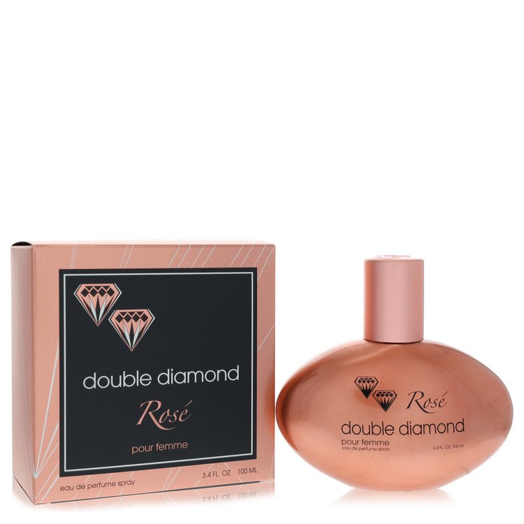 Yzy Double Diamond Rose Eau De Parfum Spray for Women, 3.4 oz / 100 ml