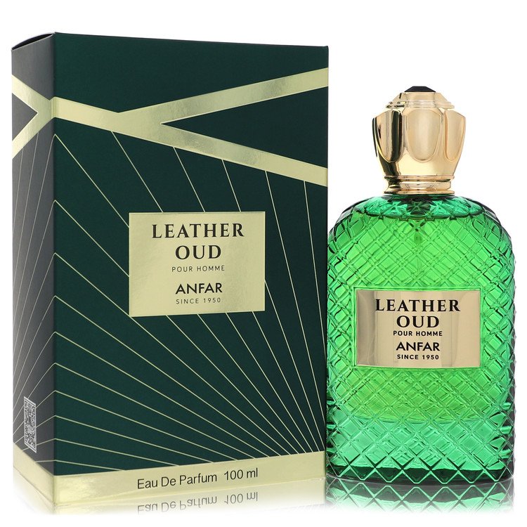 Anfar Leather Oud Eau de Parfum Spray 3.4 oz / 100 ml for Men The Fragrance Avenue