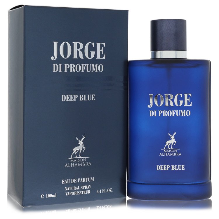 Maison Alhambra Jorge Di Profumo Deep Blue Eau de Parfum Spray 3.4 oz (100 ml) The Fragrance Avenue