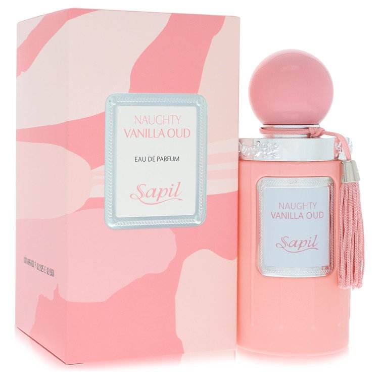 Sapil Naughty Vanilla Oud Eau De Parfum Spray for Women, 3.4 oz / 100 ml The Fragrance Avenue