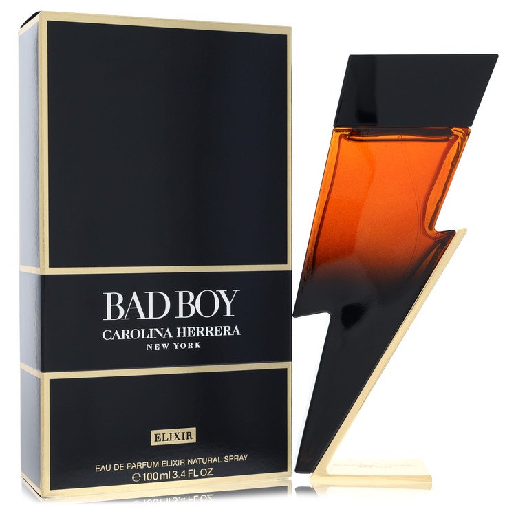 Carolina Herrera Bad Boy Elixir Eau de Parfum Spray 3.4 oz / 100 ml for Men The Fragrance Avenue
