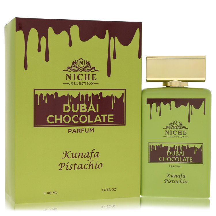 Khalis Niche Dubai Chocolate Kunafa Pistachio Spray for Men 3.4 oz / 100 ml The Fragrance Avenue