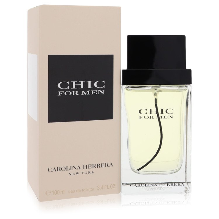 Chic by Carolina Herrera Eau de Toilette Spray 3.4 oz/100 ml for Men The Fragrance Avenue