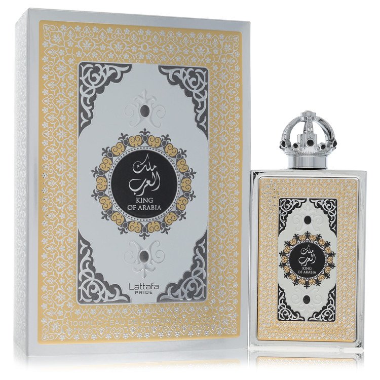 Lattafa Pride King Of Arabia Eau De Parfum Spray 3.4 oz / 100 ml for Men The Fragrance Avenue