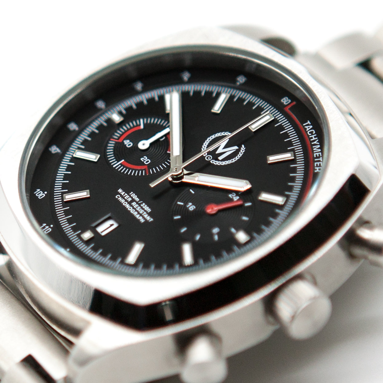 Classic Driver Chronograph, Metal Strap (PRE-ORDER NOW) - SJR London Timepiece