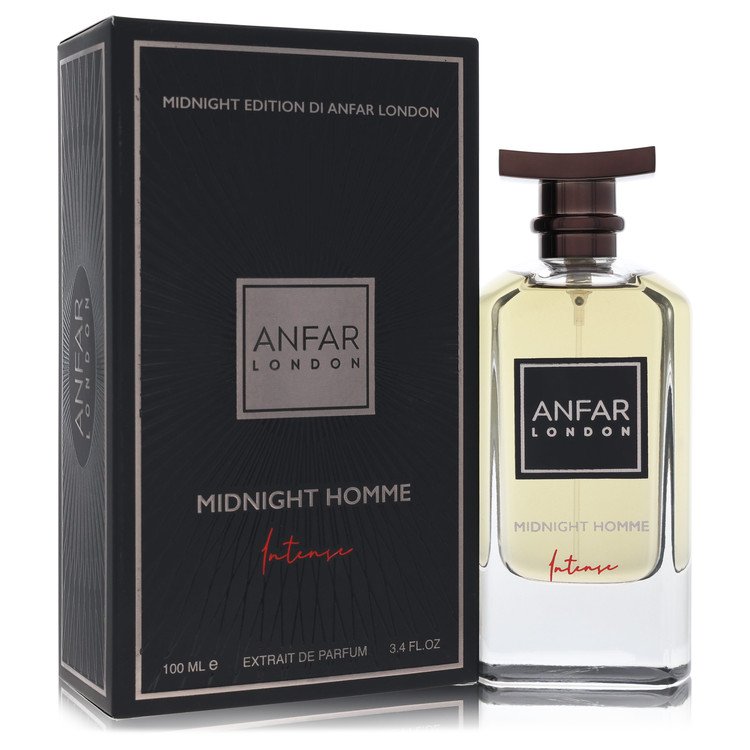 Anfar London Midnight Homme Intense Extrait de Parfum Spray 3.4 oz / 100 ml for Men