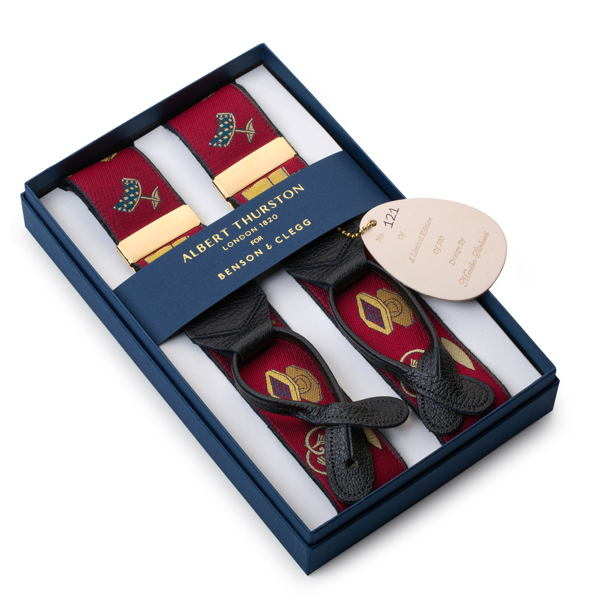 Cufflinks Limited Edition Luxury Braces Benson & Clegg