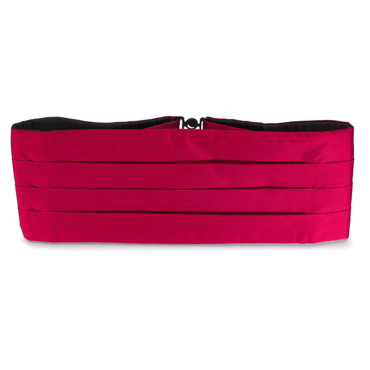 Red Satin Silk Cummerbund Benson & Clegg
