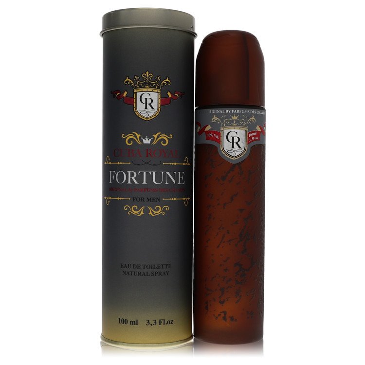 Cuba Royal Fortune Eau De Toilette Spray for Men by Fragluxe, 3.4 oz/100 ml The Fragrance Avenue