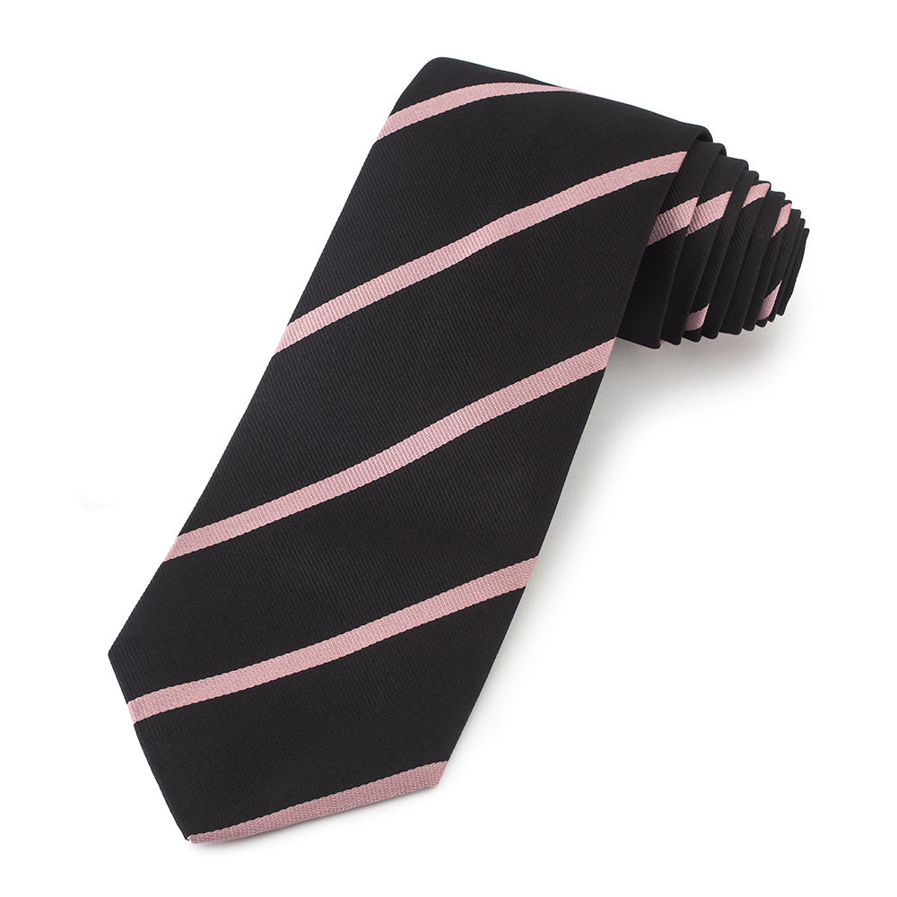 Westminster School Three-Fold Silk Reppe Tie Benson & Clegg
