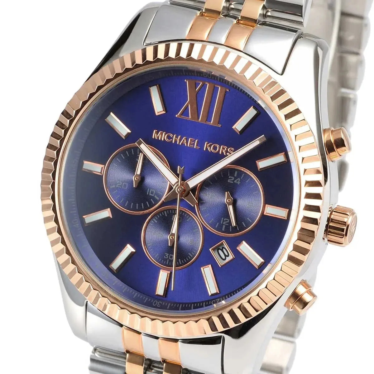 Michael Kors MK8412 Lexington Men's Two-Tone Watch - SJR London Timepiece