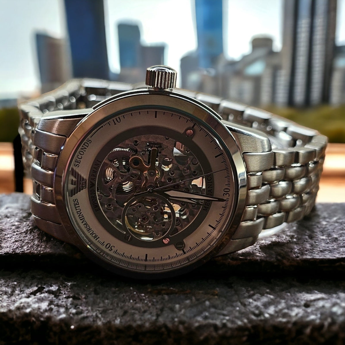 Emporio Armani MECCANICO AR4626 Mens - SJR London Timepiece