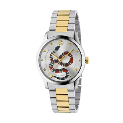 Gucci watch G-Timeless 38MM Mens Snake Motif mod. YA1264075 - SJR London Timepiece