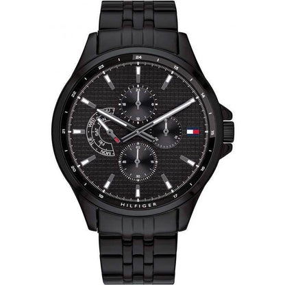 Tommy Hilfiger Black Steel Men's 1791611 - SJR London Timepiece