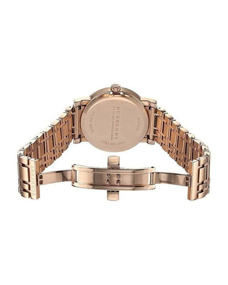 Burberry BU1864 Men's Heritage Rose Gold - SJR London Timepiece