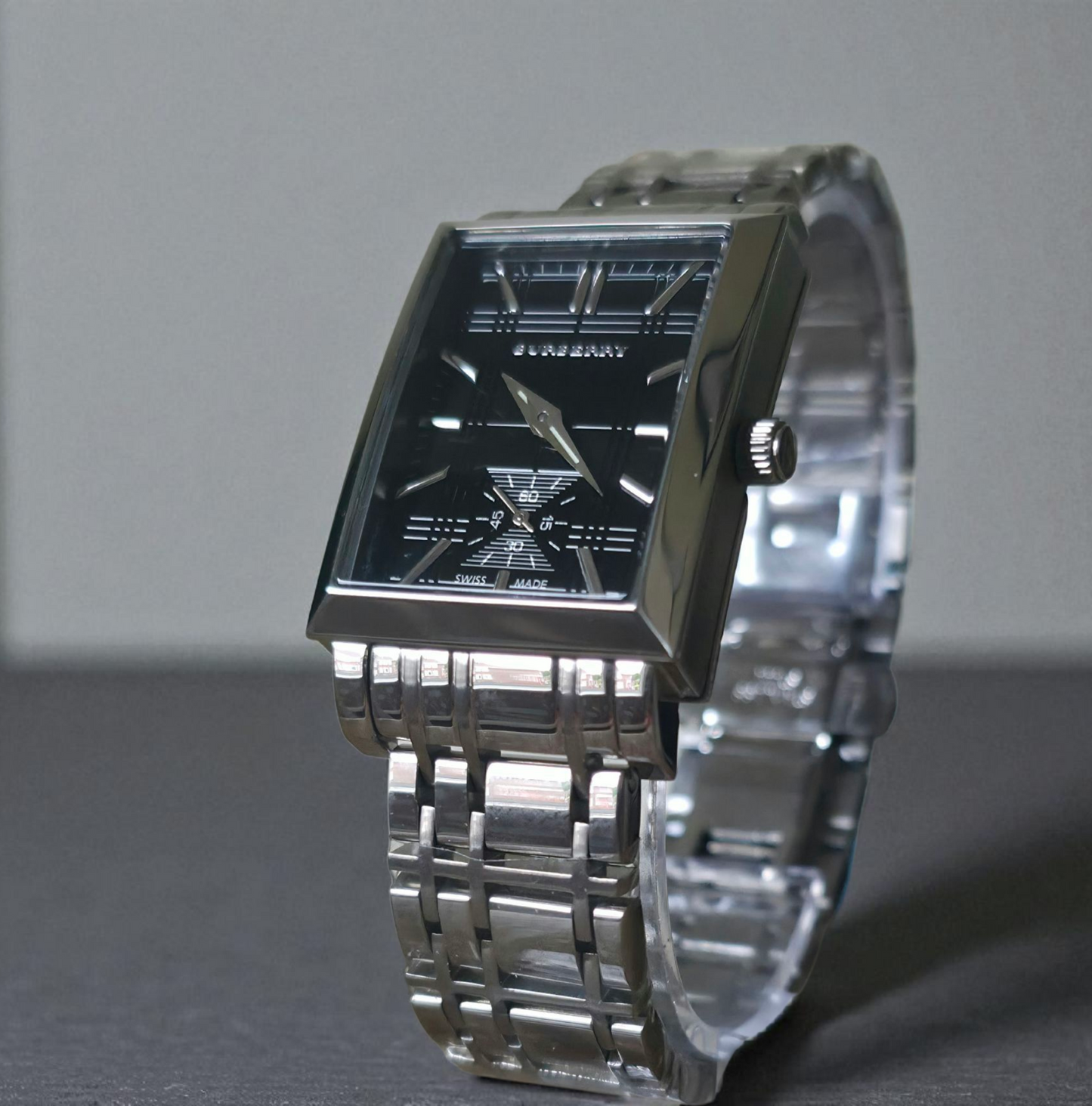 Burberry BU1321 Ladiess Classic Rectangle 23mm - SJR London Timepiece
