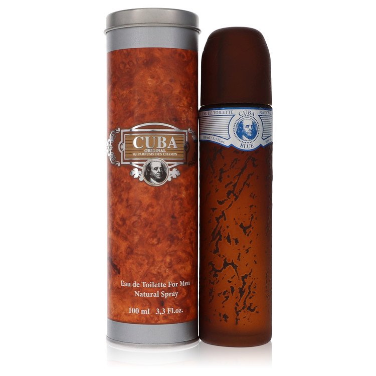 Cuba Blue Eau de Toilette Spray for Men by Fragluxe, 3.4 oz / 100 ml The Fragrance Avenue