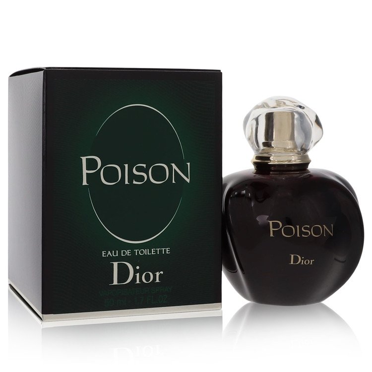 Christian Dior Poison Eau de Toilette Spray for Women, 1.7 oz / 50 ml The Fragrance Avenue