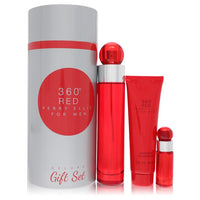 Perry Ellis 360 Red Gift Set for Men ‚Äö√Ñ√¨ Eau De Toilette Spray & Shower Gel 3.4oz/100ml
