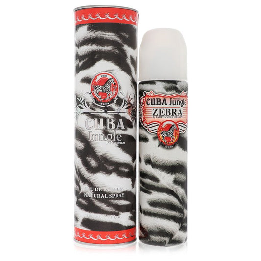 Cuba Jungle Zebra by Fragluxe Eau de Parfum Spray 3.4 oz / 100 ml for Women