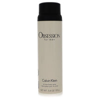 Obsession by Calvin Klein Men's Body Spray, 5.4 oz / 160 ml